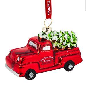 In My Heart Is A Christmas Tree Farm Truck Ornament